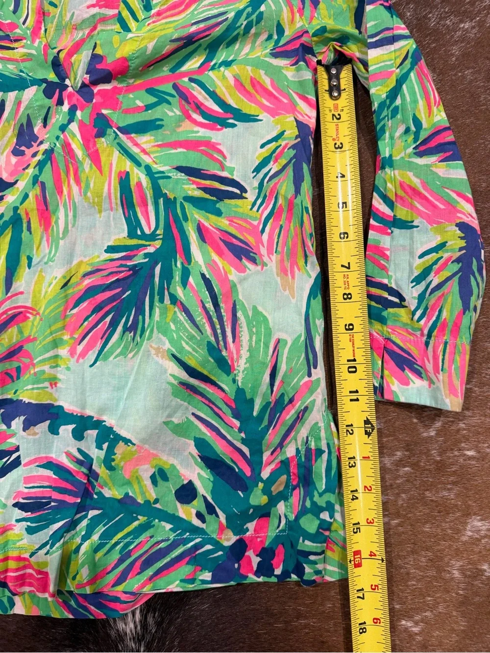 Lilly Pulitzer Tropical Cotton Bathing Suit Cover Up Tunic – XXS
